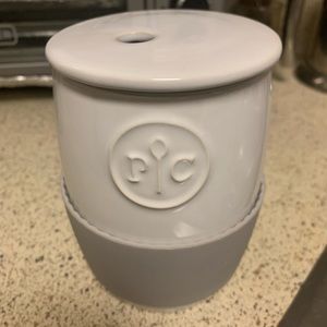 Pampered Chef Ceramic egg cooker mug